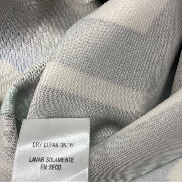 STUDIO ONE Women’s Geometric Design Dress Size 22W Blue Black & Ivory - Picture 7 of 12